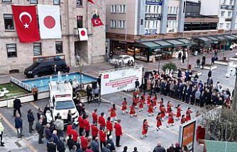 Japonya'nın Ankara Büyükelçisi Tamura, Giresun'da ziyaretlerde bulundu