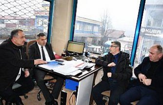 MHP İl Başkanı Mucur, Karma OSB yönetimi ile toplantı yaptı