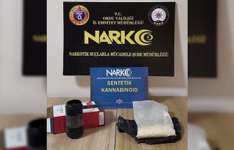 Ordu'da yolcu otobüsünde uyuşturucuyla yakalanan zanlı tutuklandı