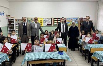 Salıpazarı'nda karne töreni düzenlendi