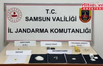 Samsun'da uyuşturucu operasyonunda 3 zanlı yakalandı