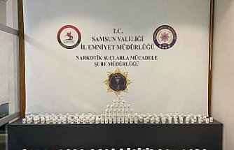 Samsun'da 21 bin 500 uyuşturucu hap ele geçirildi