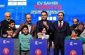 Tokat'ta “Yüzyılın Konut Projesi“ kapsamında yapılacak konutların kurası çekildi