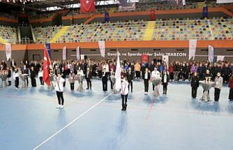 Trabzon'da okul sporları ödül töreni düzenlendi