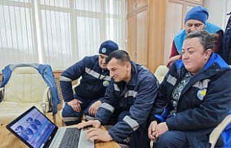 Yakakent Belediyesi işçileri AA'nın “Yılın Kareleri“ oylamasına katıldı