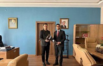 Almus Vergi Dairesinden Kaymakam Çömen'e ziyaret