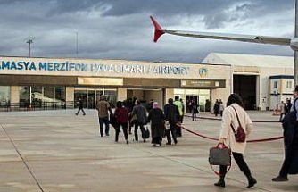 Amasya Merzifon Havalimanı ocak ayında 14 bin 549 yolcuya hizmet verdi