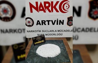 Artvin'de uyuşturucu operasyonunda yakalanan 2 şüpheli tutuklandı