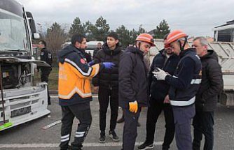 Bolu'da zincirleme trafik kazasında 7 kişi yaralandı