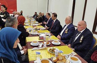 Boyabat'ta şehit aileleri ve gaziler onuruna iftar programı düzenlendi