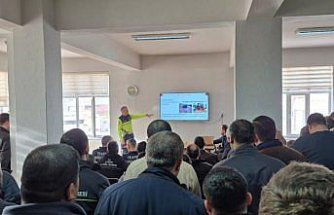 Çorum'da trafik eğitim semineri düzenlendi