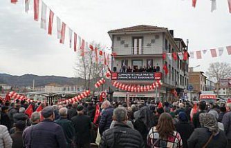 Cumhuriyet Halk Partisi Osmancık İlçe Teşkilatının yeni hizmet binası açıldı