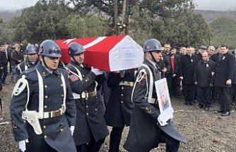 Kalp krizi sonucu vefat eden asker Sinop'ta toprağa verildi
