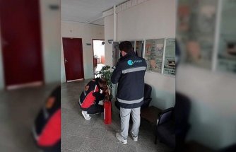 Kastamonu'da 2025 yılında 81 kamu binası yangın risklerine karşı denetlendi