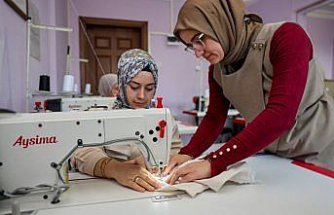 Kastamonu'da kursiyer kadınlar hem çevreye hem aile ekonomisine katkı sağlıyor