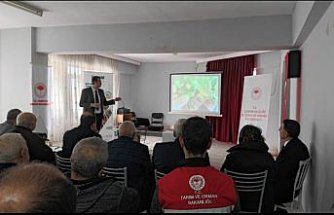Oğuzlar'da çiftçilere TARSİM bilgilendirmesi yapıldı