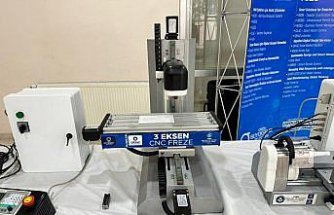 Ordu'da lise öğrencileri CNC makineleri üretti