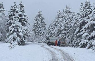 Orta ve Doğu Karadeniz'de kar etkili oldu