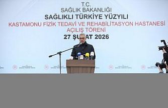 Sağlık Bakanı Memişoğlu, Kastamonu'da hastane açılışında konuştu