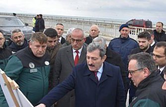 Samsun Valisi Tavlı, Yakakent OSB'de Güzelceçay Çayı ıslah çalışmalarını inceledi