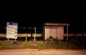 Bafra'da devrilen motosikletin sürücüsü yaralandı