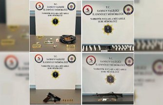 Samsun'da uyuşturucu operasyonlarında 7 zanlı yakalandı