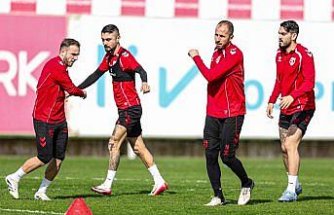 Samsunspor, Shkendija maçının hazırlıklarını tamamladı