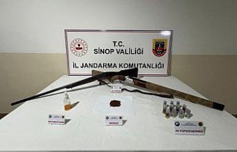 Sinop'ta uyuşturucu operasyonunda 7 zanlı yakalandı
