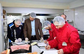 Terme'de ramazan ayı öncesi pastane imalathaneleri denetlendi