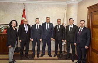 Trabzon Defterdarı Ramazan Yaşar'dan TTSO'ya ziyaret