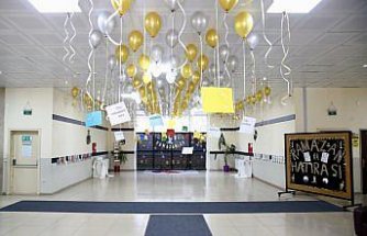 Trabzon, Gümüşhane, Giresun ve Artvin'de öğrenciler okullarını ramazan için süsledi