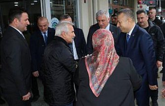 Trabzon Valisi Şahin, Of'ta istişare toplantısına katıldı