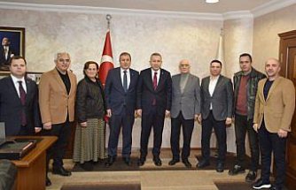 Trabzon Valisi Tahir Şahin TTSO'yu ziyaret etti