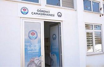 Trabzon'da 3 bin 341 üniversite öğrencisi ücretsiz çamaşırhane hizmetinden yararlandı