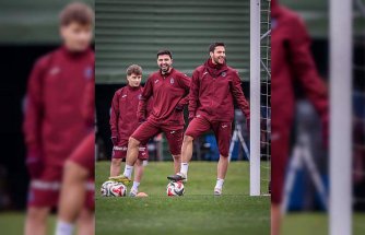 Trabzonspor, Fenerbahçe maçının hazırlıklarına devam etti