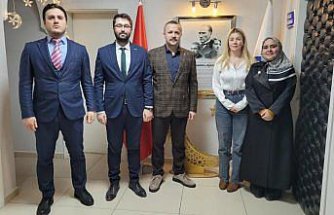 AA Samsun Bölge Müdürlüğüne Yeşilay'dan ziyaret