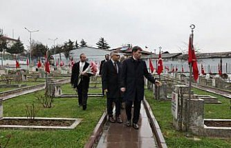 Amasya’da Ramazan Bayramı arifesinde şehitlikler ziyaret edildi