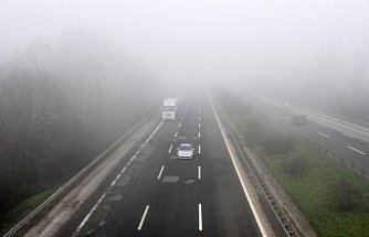 Anadolu Otoyolu'nun Düzce kesiminde sis etkili oldu