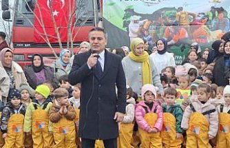 Bafra'da “Türkiye’nin Gücü Orman“ etkinliğinde 3 bin fidan toprakla buluştu