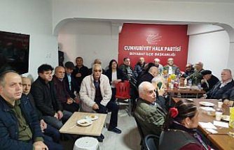 Boyabat’ta CHP İlçe Başkanlığınca bayramlaşma programı düzenlendi