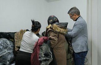 Çorum'da ihtiyaç sahibi ailelere 1250 mont dağıtıldı