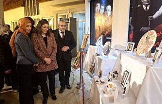 Çorum'da “Kadının Işığı“ temalı sergi açıldı