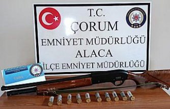 Çorum’da silahla eve ateş açtığı iddia edilen kişi yakalandı