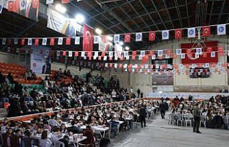 Çorum'da “tekne orucu“ tutan çocuklar birlikte iftar yaptı