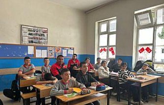 Göynücek'te Dünya Su Günü kapsamında öğrencilere eğitim düzenlendi