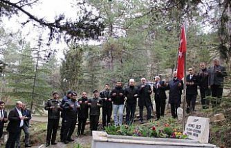 İskilip'te şehit kabirleri ziyaret edildi