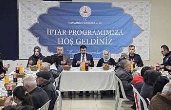 Kaymakam Arslan ve Belediye Başkanı Demir, şehit aileleri ve gazilerle iftar yaptı