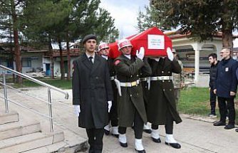 Kıbrıs gazisi Ayık, Amasya'da son yolculuğuna uğurlandı
