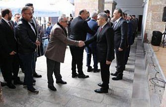 Merzifon'da bayramlaşma programı düzenlendi