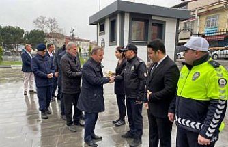 Niksar Kaymakamı Perçi'den bayram ziyaretleri